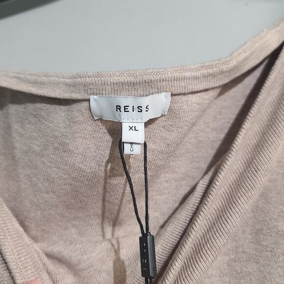 REISS Claudine Draped Knitted Dress NWT - Picture 6 of 7